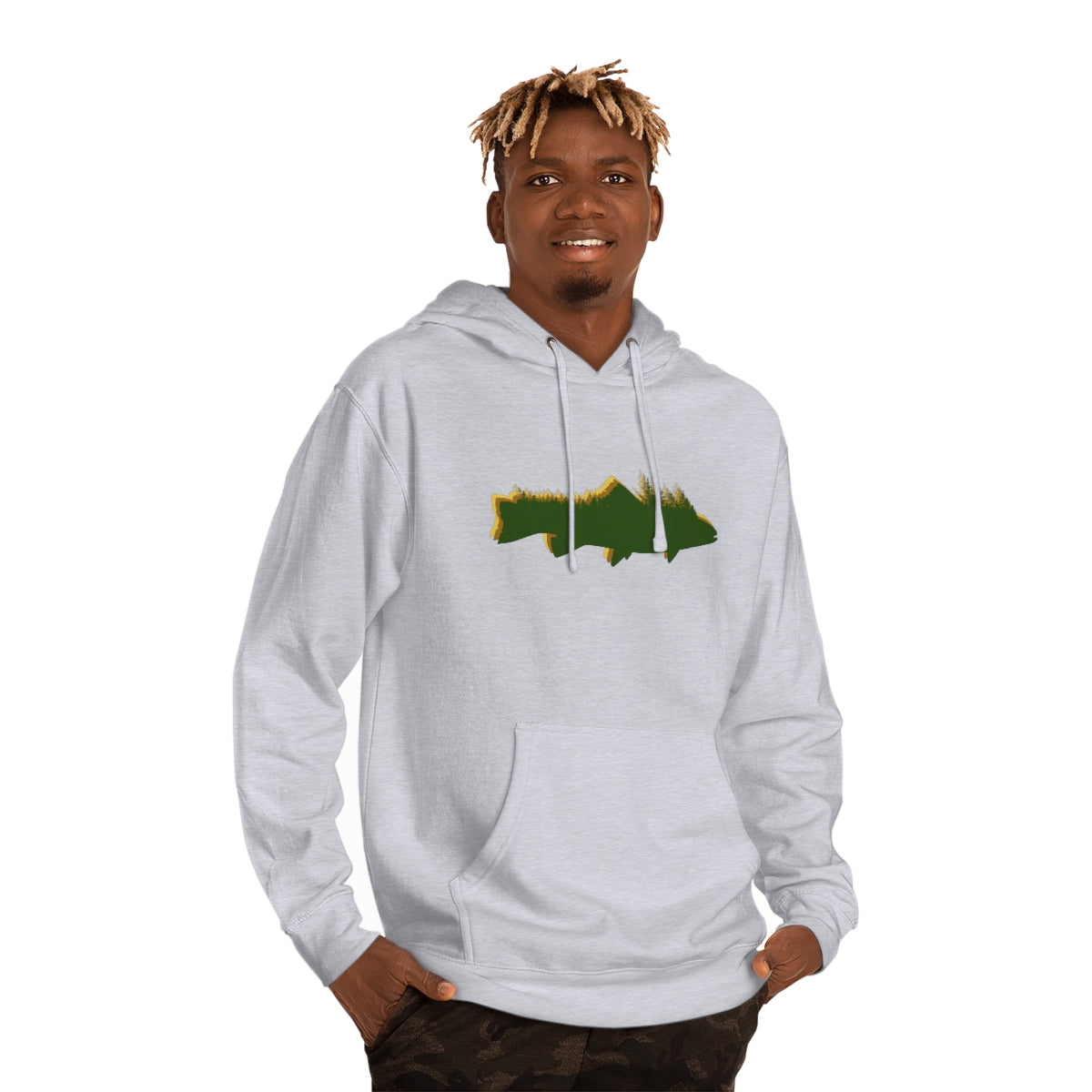 Fly Fisherman Sweatshirt Hoodie