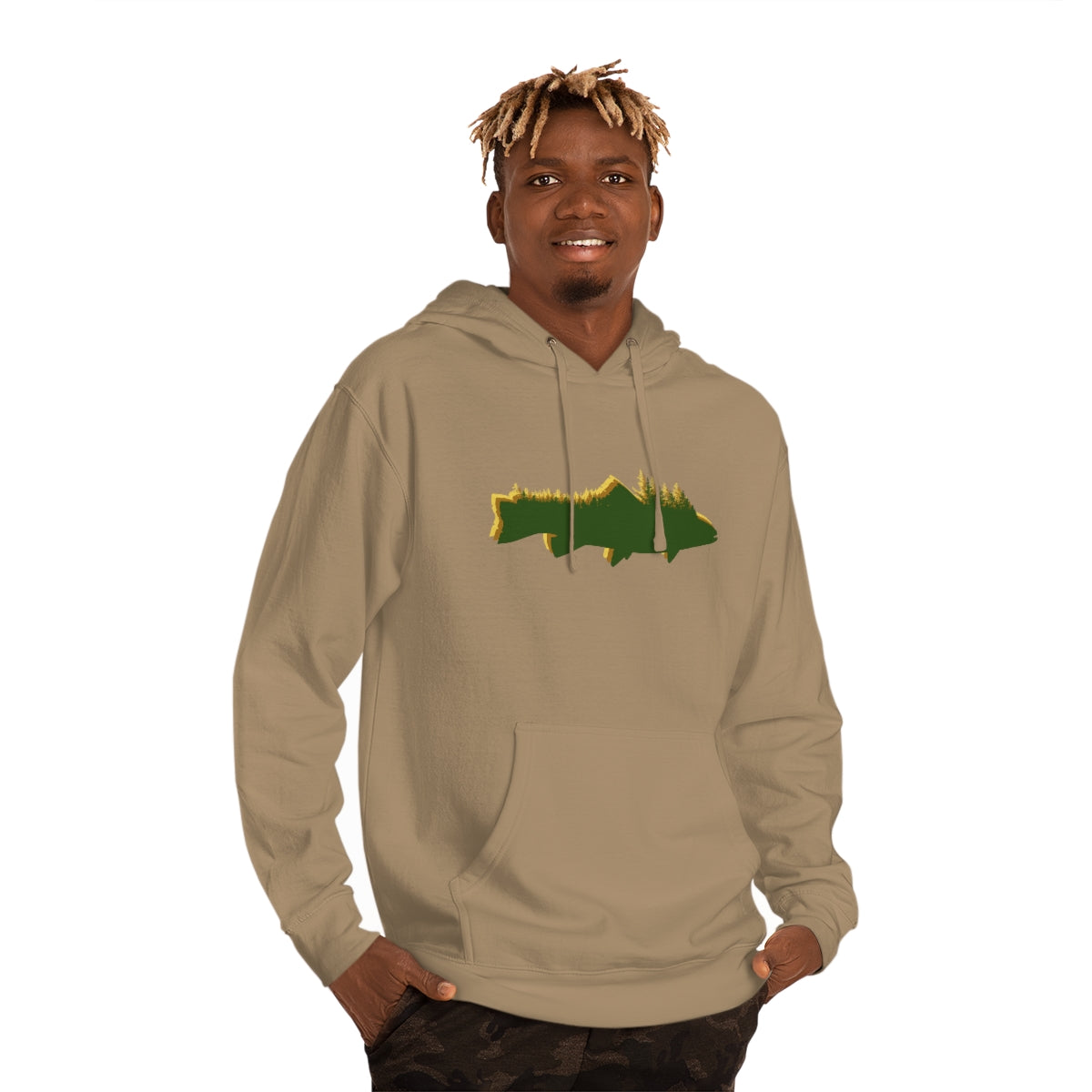 Fly Fisherman Sweatshirt Hoodie