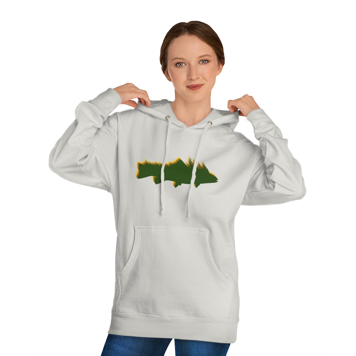 Fly Fisherman Sweatshirt Hoodie